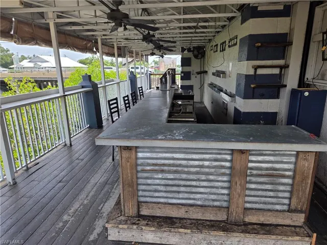 EAST END OF OPEN BAR AREA