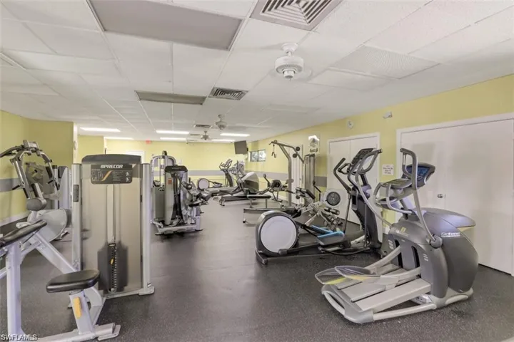 Community fitness center.