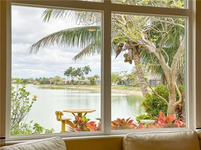 Water view with nearby suburban area