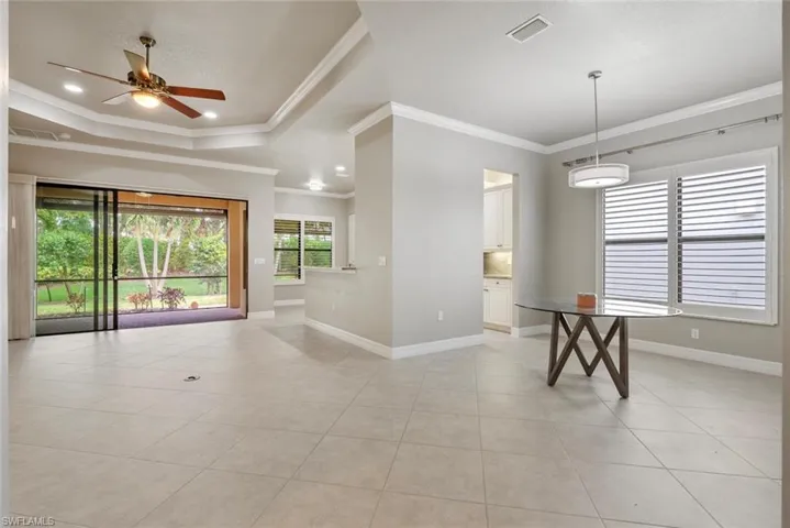 Open Dining room/great room