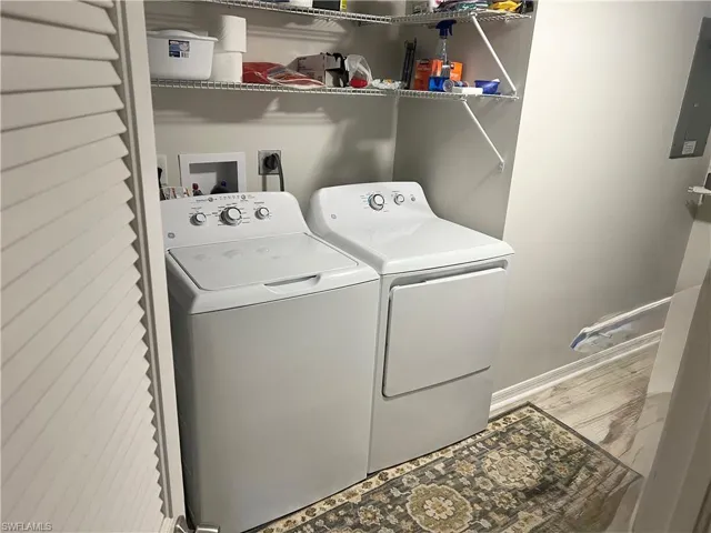 Laundry in residence