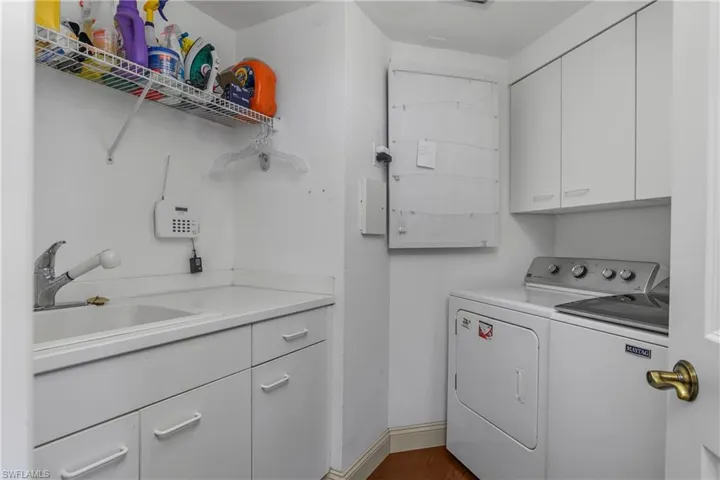Laundry Room in residence