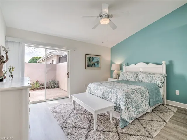 Guest bedroom with private outside area