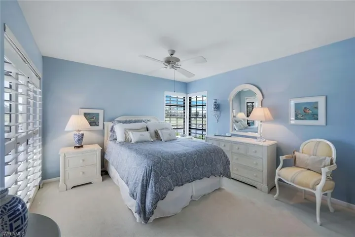 Beyond Sweet "Blue Room"-12' x 13'- Guest Room has Sliders to Lanai, Corner Windows, Double Closet