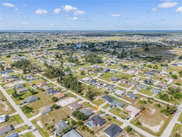 Aerial overview of property's location