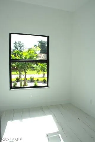 View of spare room