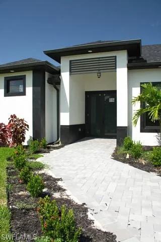 View of exterior entry
