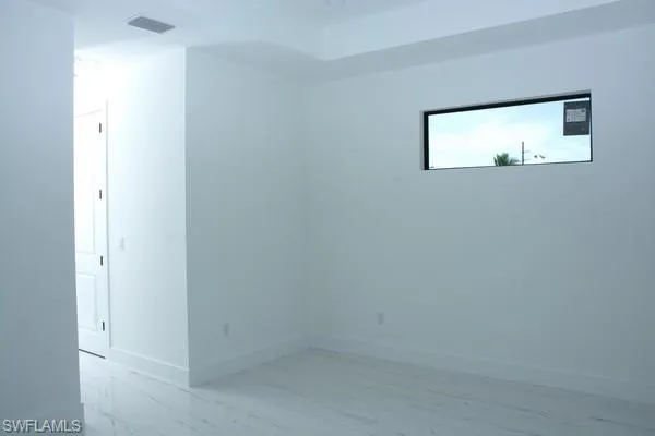 View of spare room