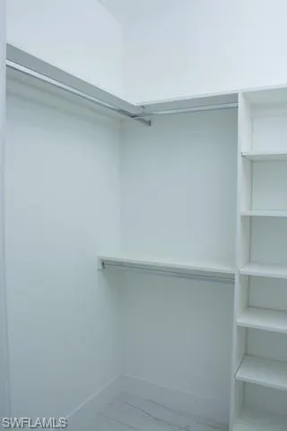 View of spacious closet