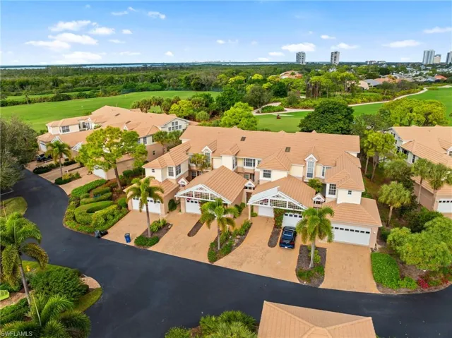 Bird's eye view of a local golf course