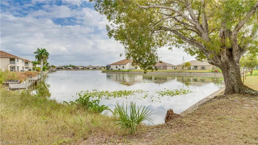 Water view with nearby suburban area