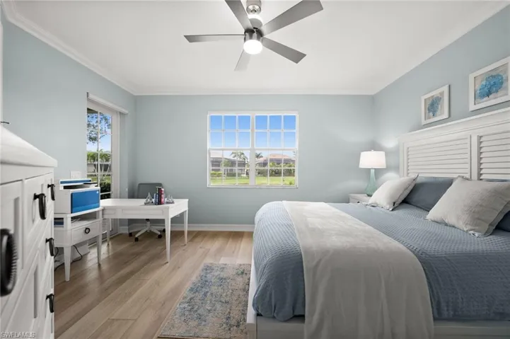 Master Bedroom with Walk in Closet