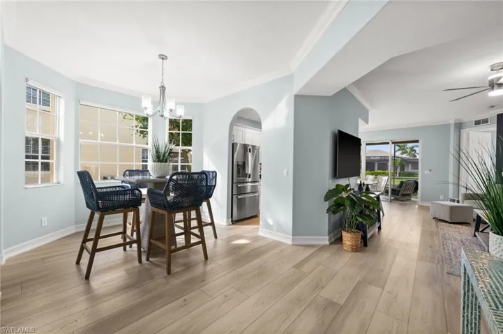 Dining Room and Living Room