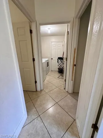 Hall to guest bed and bath.