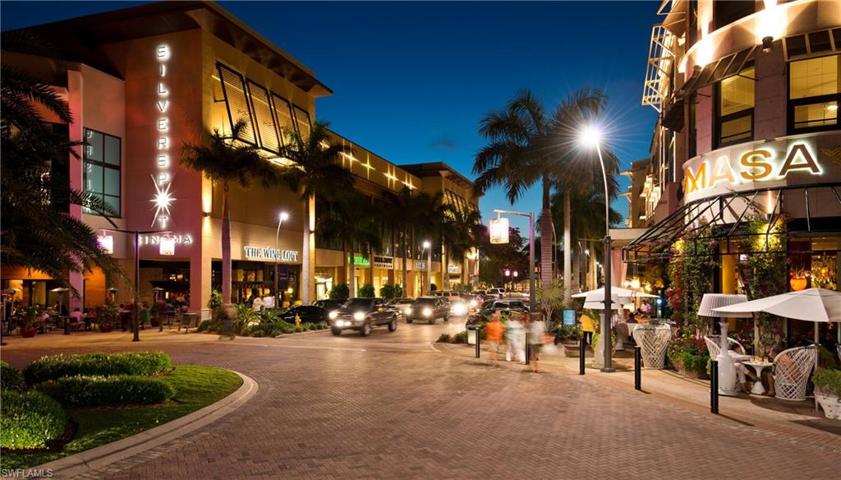 Luxury shopping and dining at nearby Mercado Shoppes.