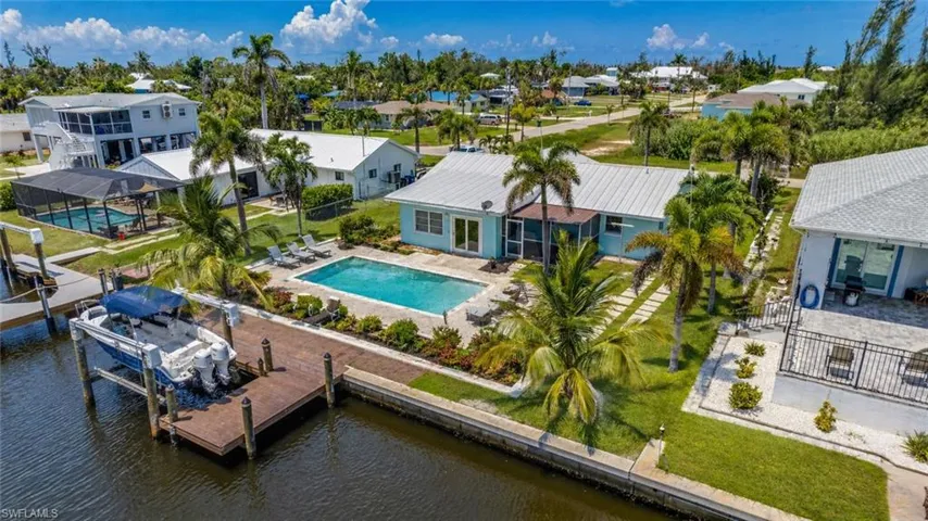 Virtual Staged with Pool, Dock and Lift