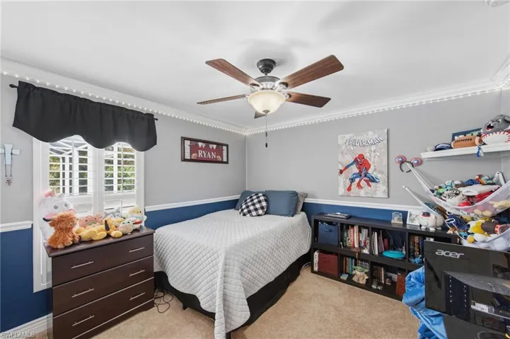 Third Bedroom with Plantation Shutters