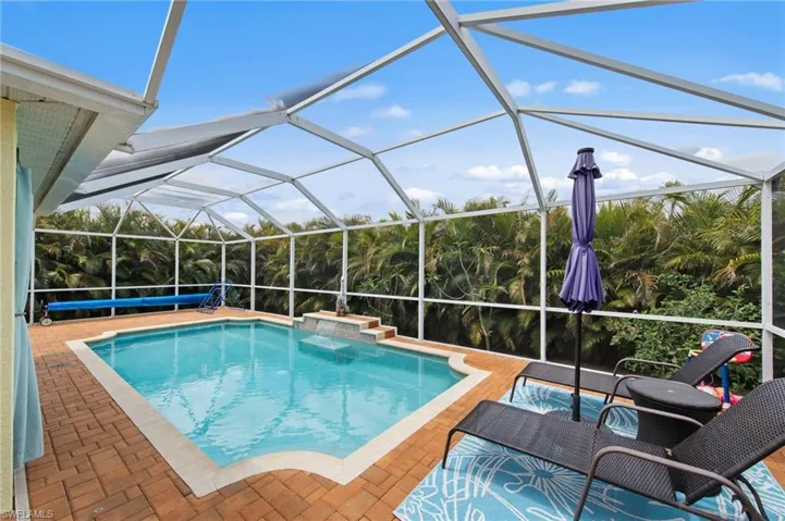 Pool with Waterfall Feature