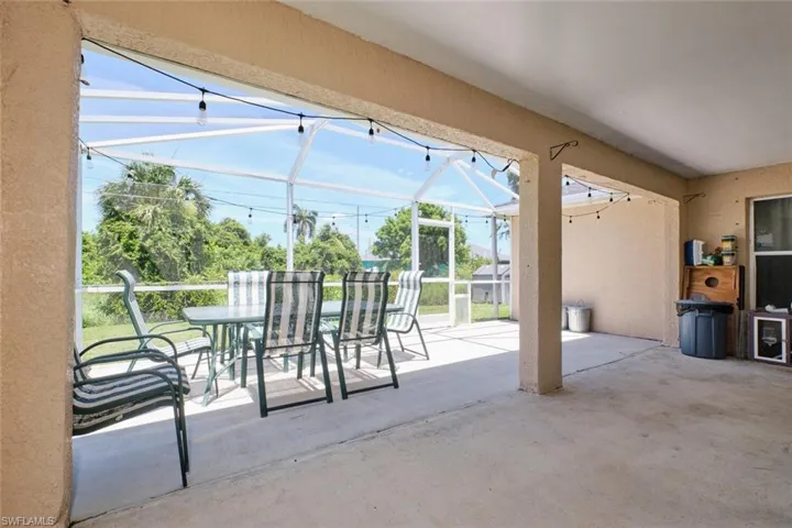 View of Extended Lanai