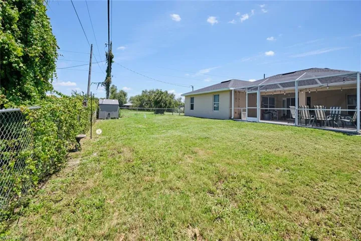 View of yard