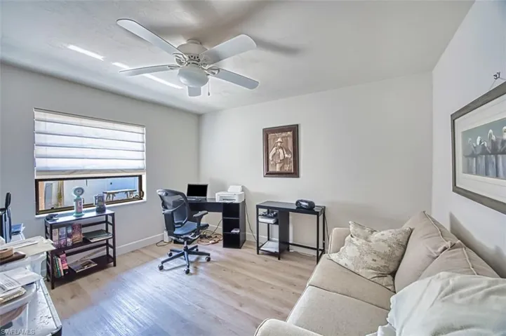 2nd guest bedroom currently being used as an office.