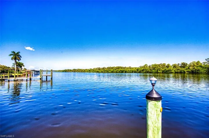 Dock featuring a water view