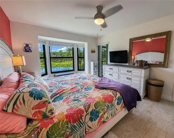 primary bedroom with water view