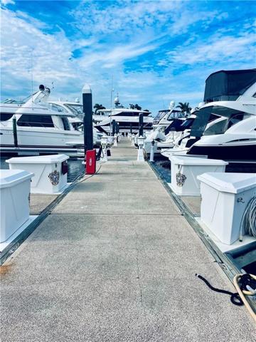 cement floating docks with dock master & 24/7 surveillance!