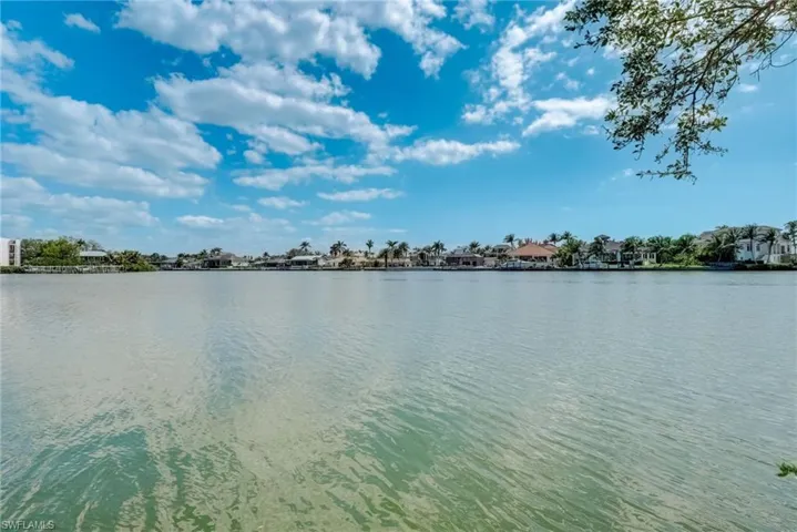 View from dock at boat ramp