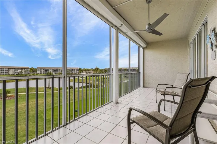 Sit back and relax on your own private lanai in Westchester @ Golfivew, #306.