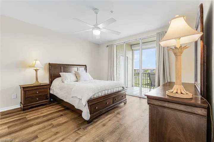 Spacious master bedroom