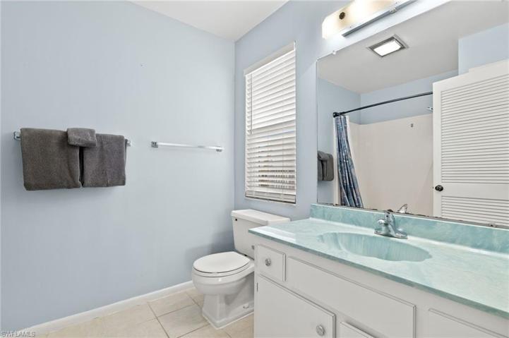 Upper unit guest bath
