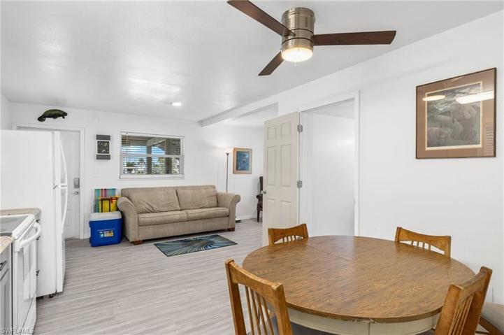 Lower unit dining and family room