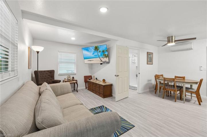 Lower unit  family room & dining