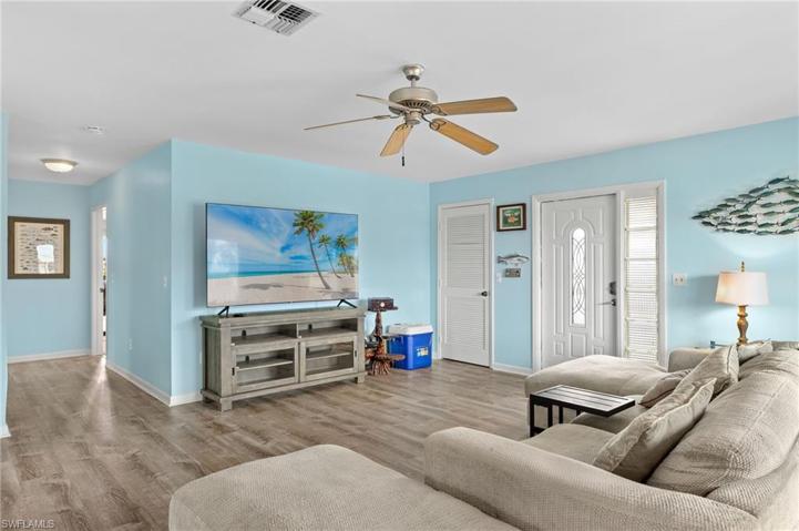 Upper unit family room