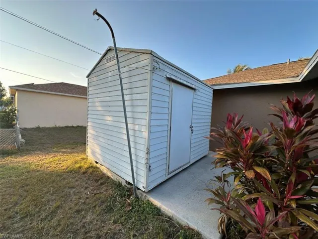 View of shed