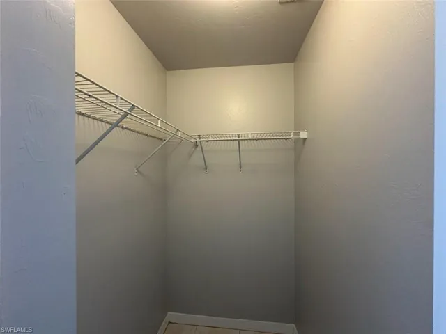 View of spacious closet
