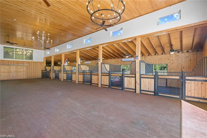 View of stable