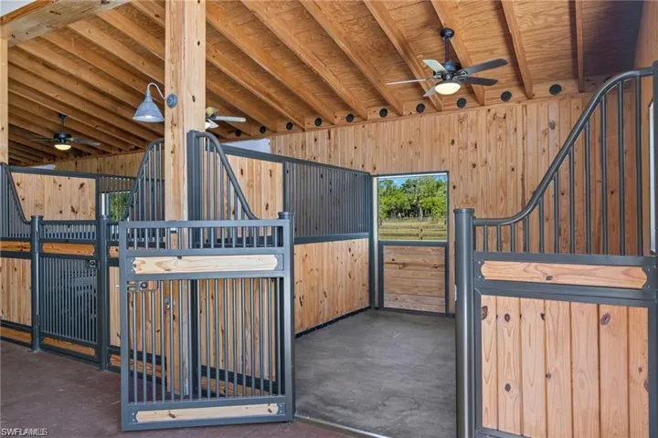 View of stable