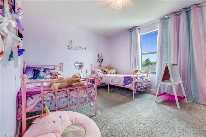 Secondary Bedroom with walk in closet