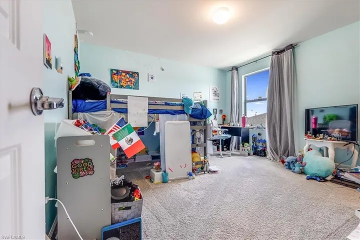 Secondary Bedroom with walk in closet