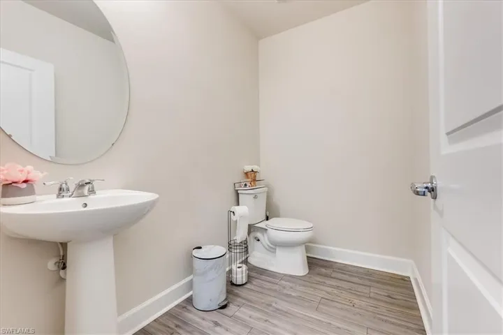 1st floor guest powder room