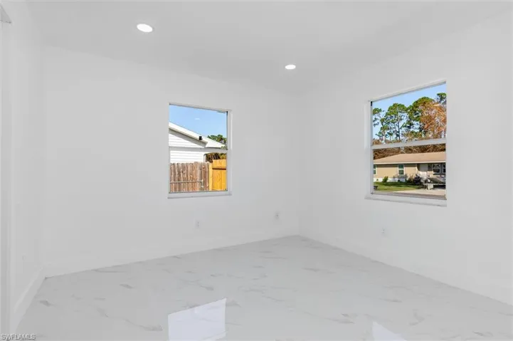 View of spare room
