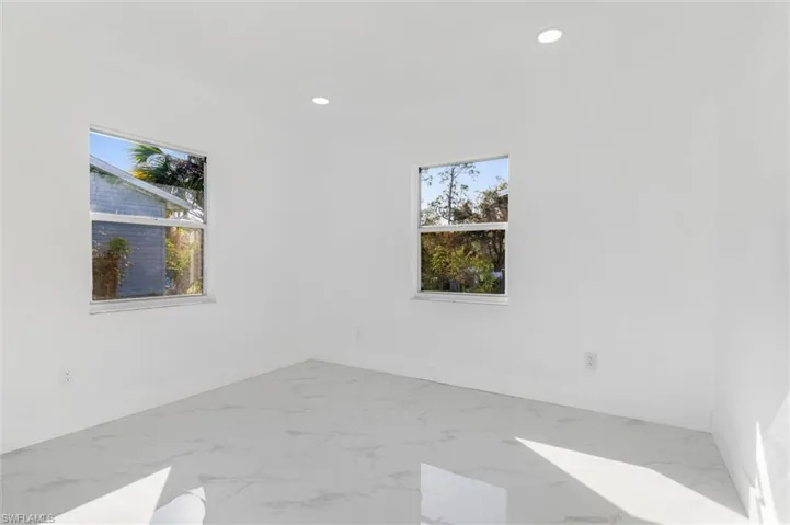 View of spare room
