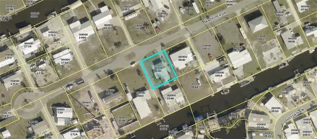 Aerial overview of property's location
