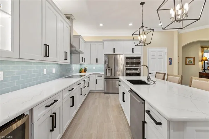 No expense was spared to create a functional & delightful kitchen.