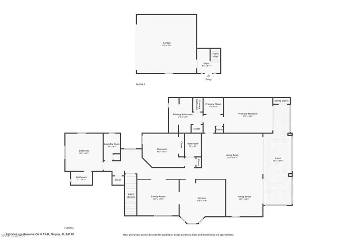 View of floor plan / room layout
