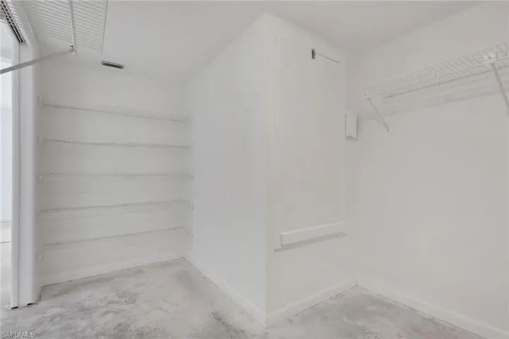 View of spacious closet