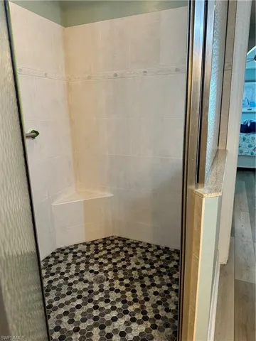 Huge walk in shower in Primary bathroom