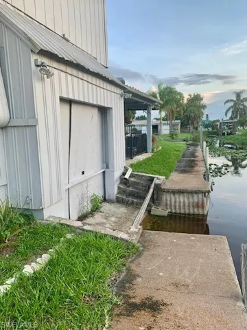 View of dock area